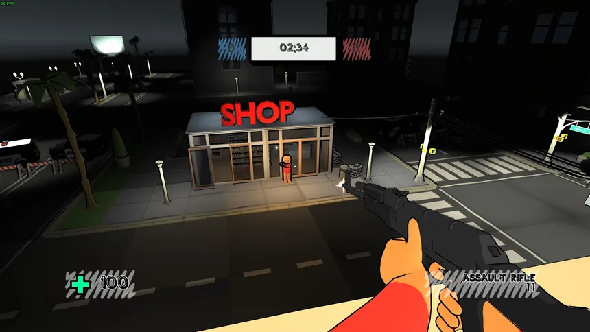 Скриншот 5 к игре Headpunk: The Comic-Style Battle Chaos