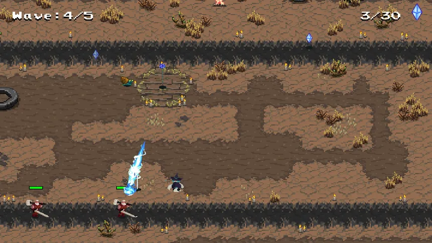 Скриншот 1 к игре Witch Sacrifice