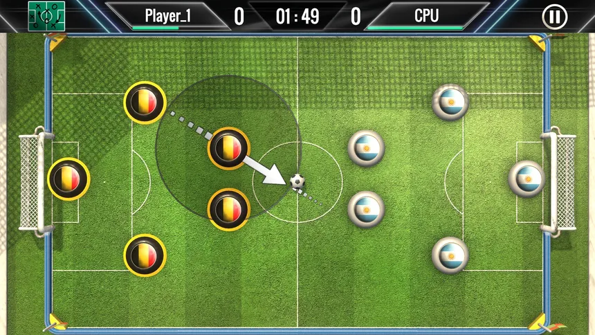Скриншот 1 к игре Finger Football