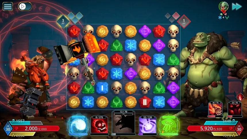 Скриншот 2 к игре Puzzle Quest 3