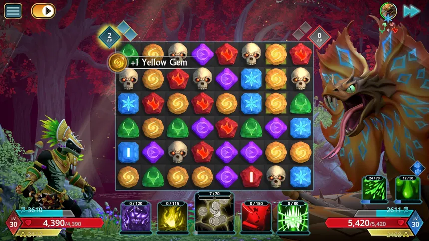 Скриншот 4 к игре Puzzle Quest 3