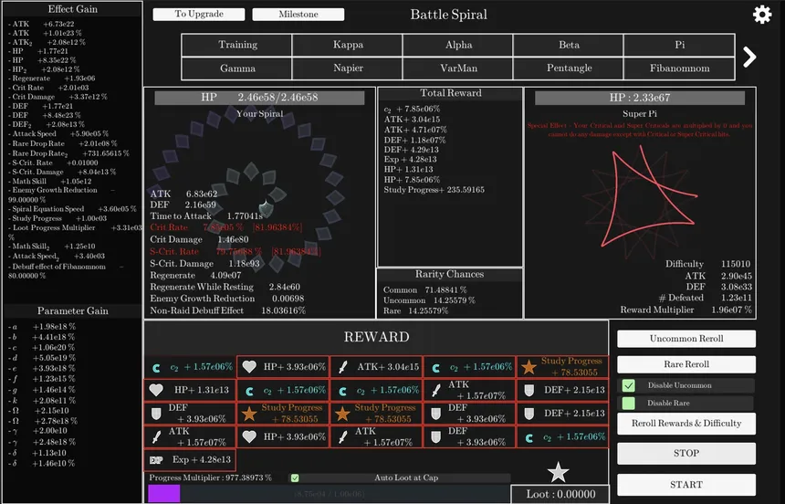 Скриншот 4 к игре Idle Spiral