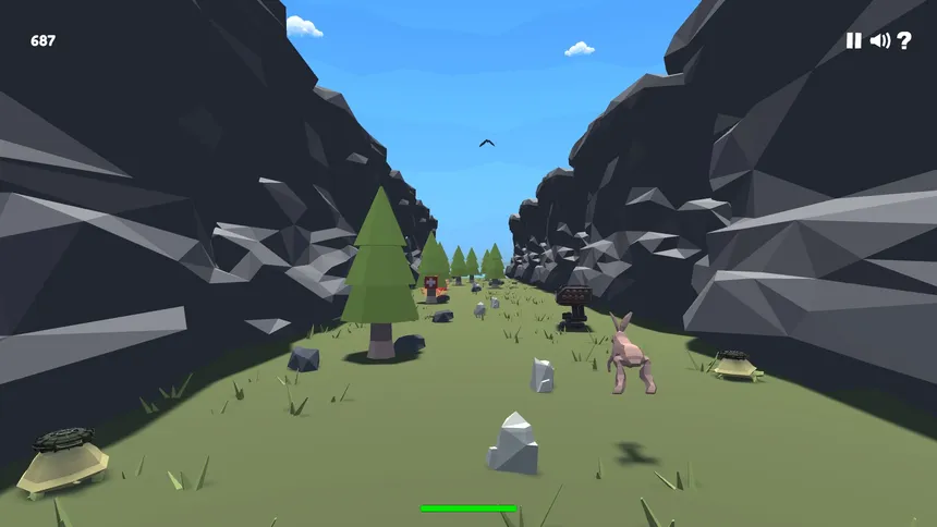 Скриншот 3 к игре Rabbit Canyon