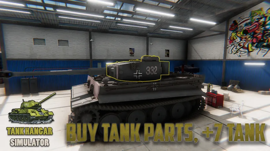 Скриншот 4 к игре Tank Hangar Simulator