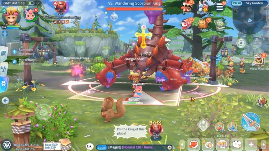 Скриншот 3 к игре Ragnarok V: Returns