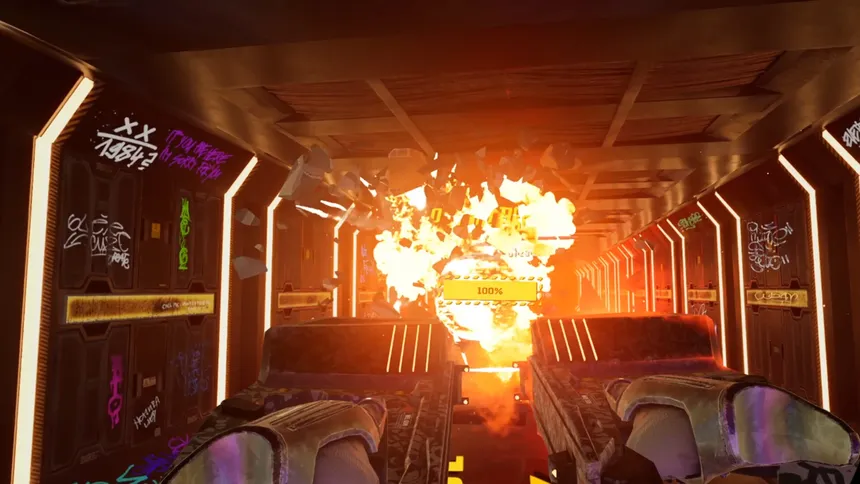 Скриншот 1 к игре BlockStar VR