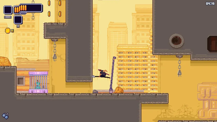 Скриншот 2 к игре Ninjas Against the Machines