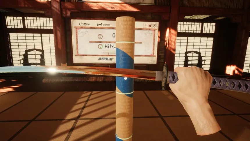 Скриншот 1 к игре Shibainu - VR Katana Simulator