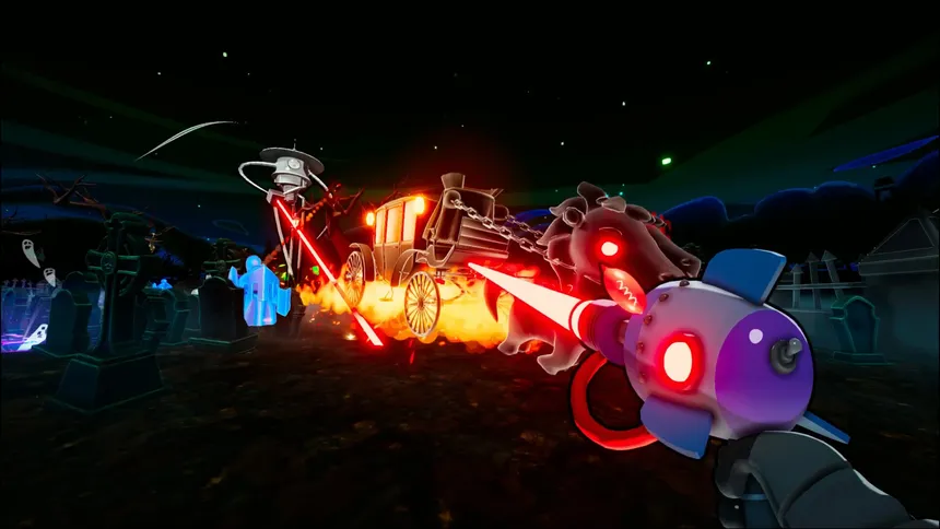 Скриншот 5 к игре Aliens vs. Ghosts