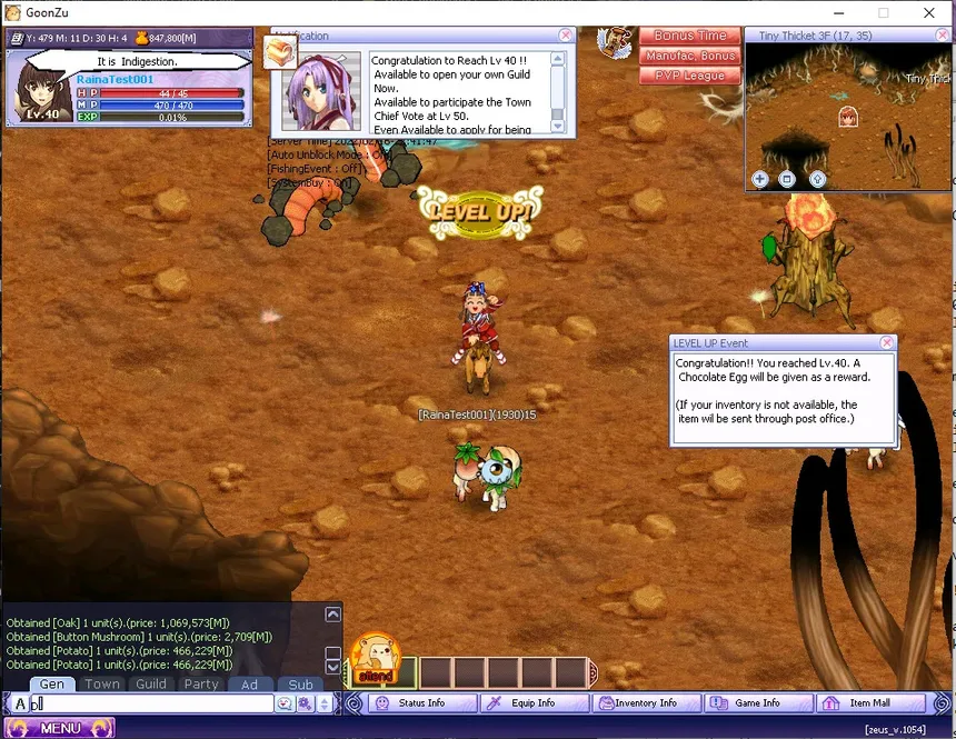 Скриншот 1 к игре Luminary Online: Rise of the GoonZu