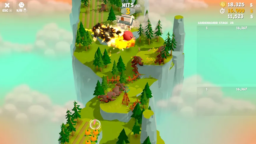 Скриншот 2 к игре Super Rolling Heroes