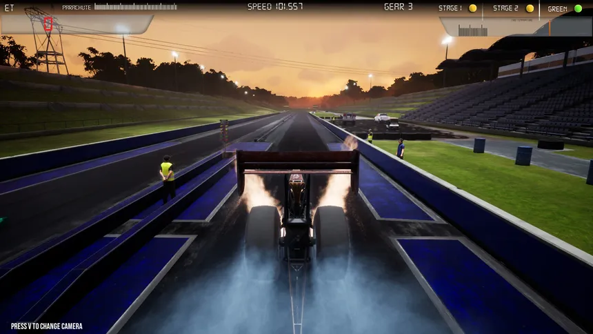 Скриншот 3 к игре Drag Battle Top Fuel