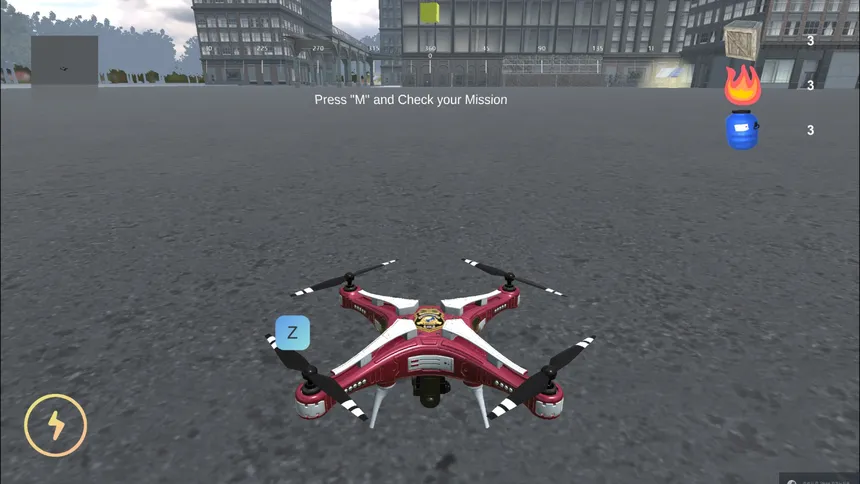 Скриншот 1 к игре SimulDrone