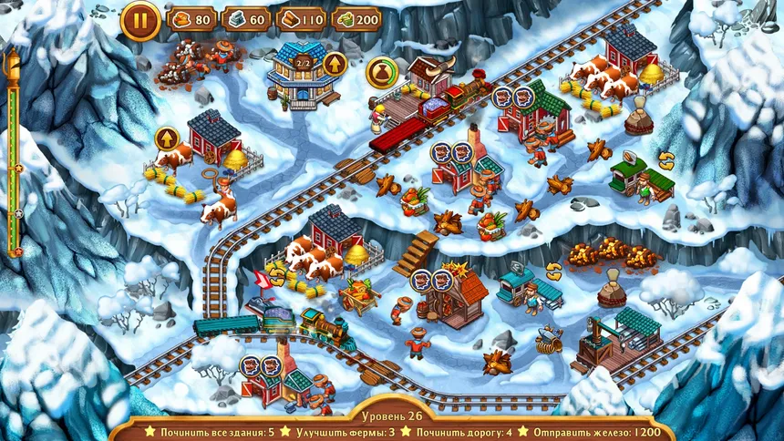 Скриншот 2 к игре Golden Rails: Road To Klondike