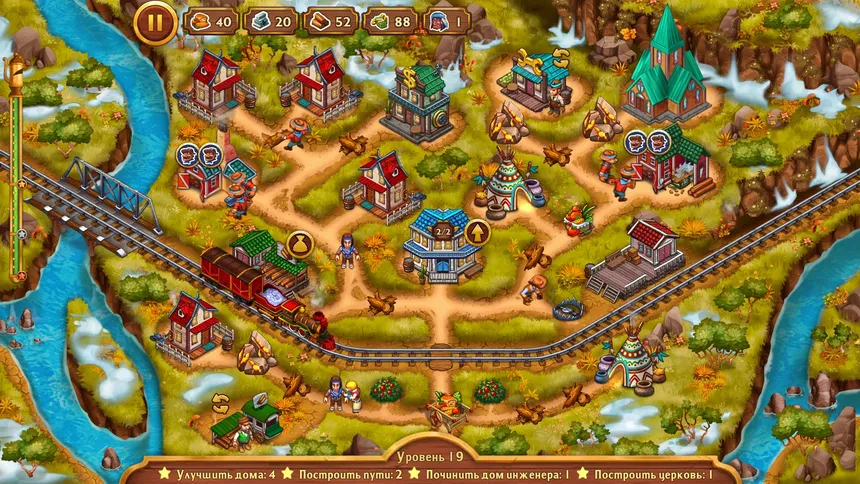 Скриншот 3 к игре Golden Rails: Road To Klondike