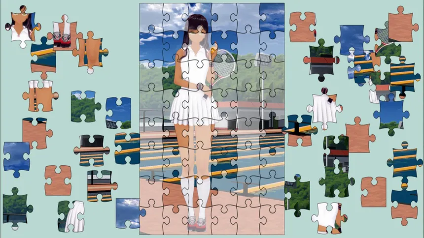 Скриншот 1 к игре Jigsaw Pink