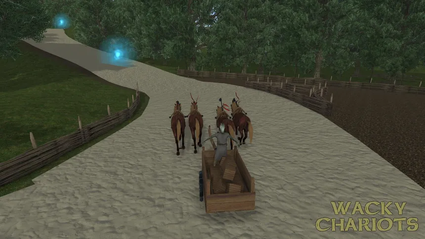 Скриншот 4 к игре Wacky Chariots