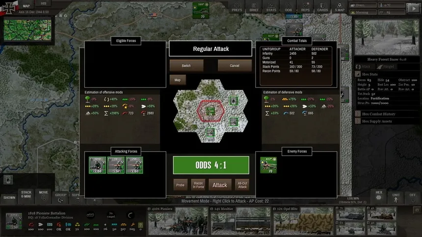 Скриншот 1 к игре Decisive Campaigns: Ardennes Offensive