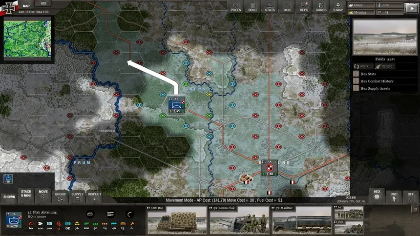 Скриншот 8 к игре Decisive Campaigns: Ardennes Offensive