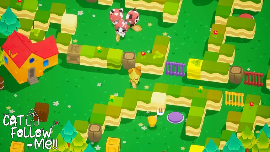 Скриншот 1 к игре Cat Follow Me