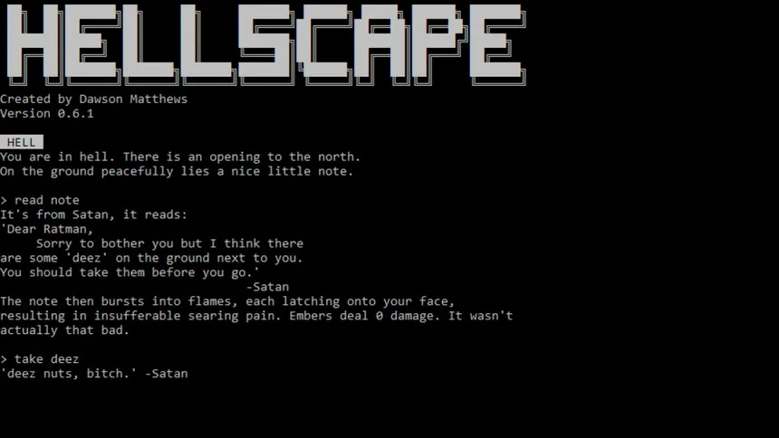 Скриншот 2 к игре Hellscape