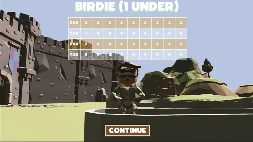 Скриншот 3 к игре Mini Putt Camelot