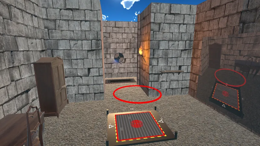 Скриншот 1 к игре Infinadeck Medieval Maze