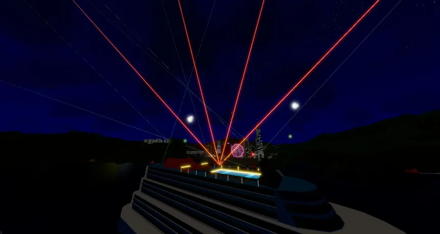 Скриншот 1 к игре Fireworks Show VR