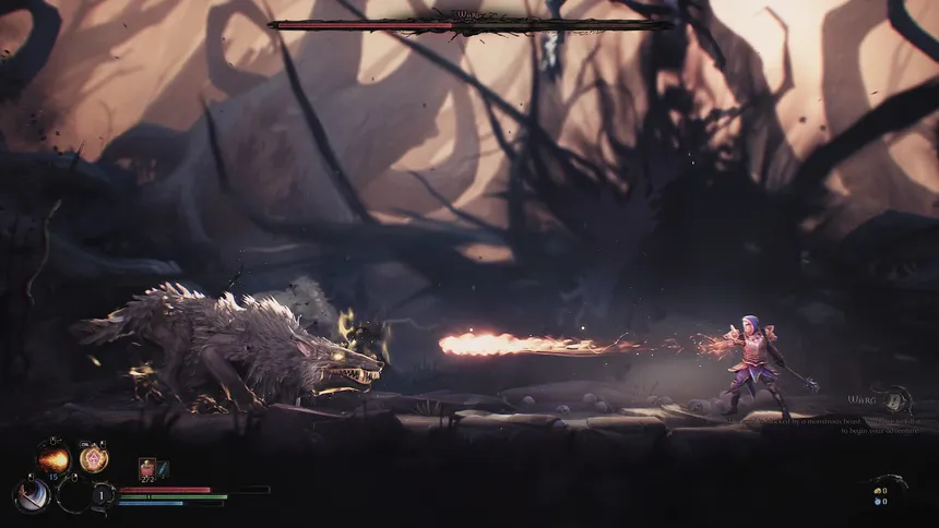 Скриншот 1 к игре Mandragora: Whispers of the Witch Tree