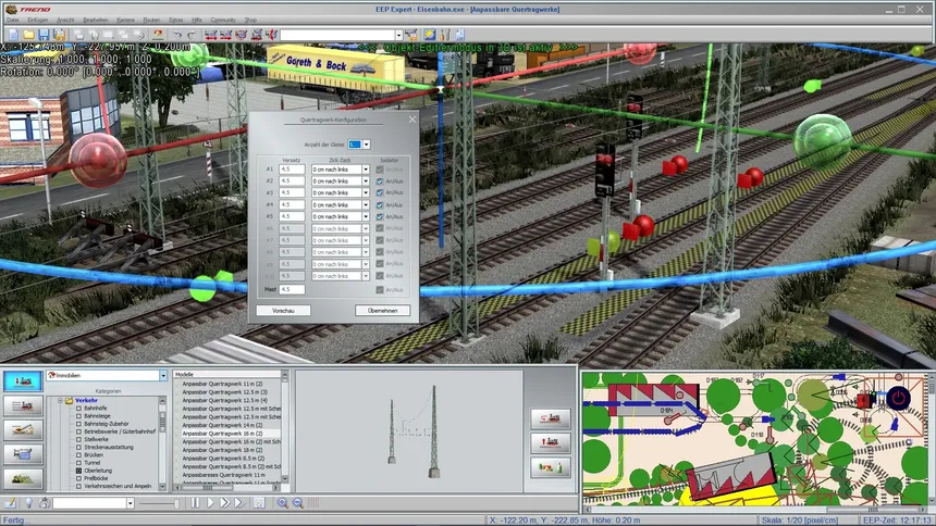 Скриншот 1 к игре EEP 17 Eisenbahn.exe Professional - Aufbau- und Steuerungssimulation