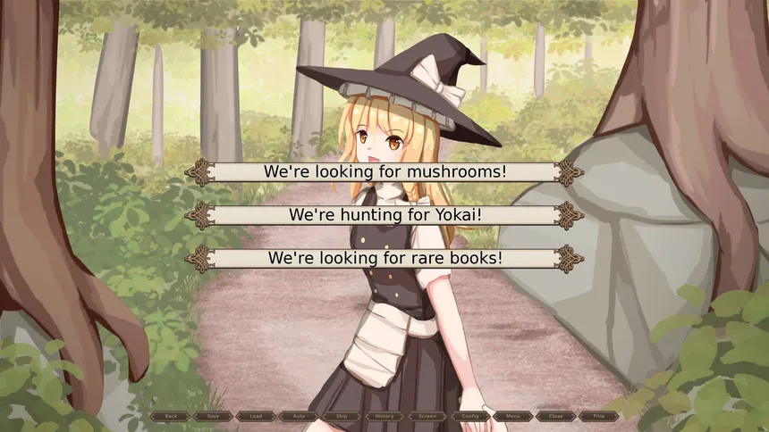 Скриншот 2 к игре Outdoor Adventures With Marisa Kirisame