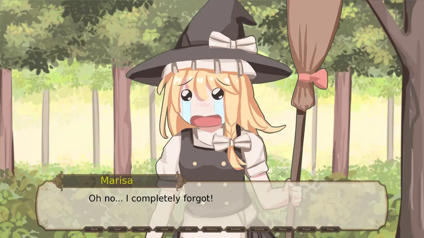 Скриншот 4 к игре Outdoor Adventures With Marisa Kirisame