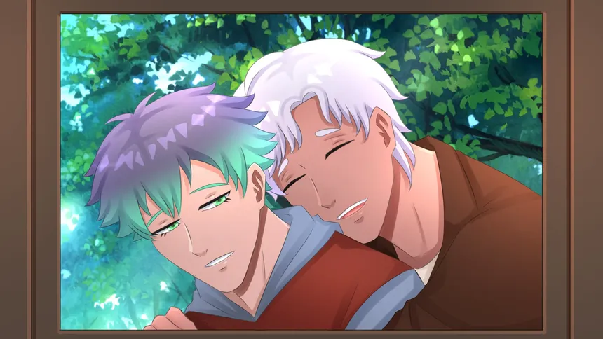 Скриншот 2 к игре Mixed Feelings: While You Were Away - Boys Love (BL) Visual Novel
