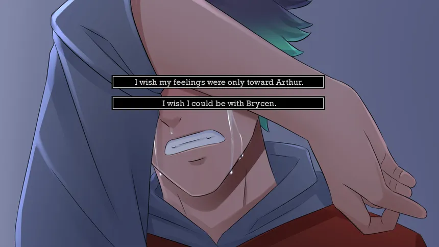 Скриншот 5 к игре Mixed Feelings: While You Were Away - Boys Love (BL) Visual Novel