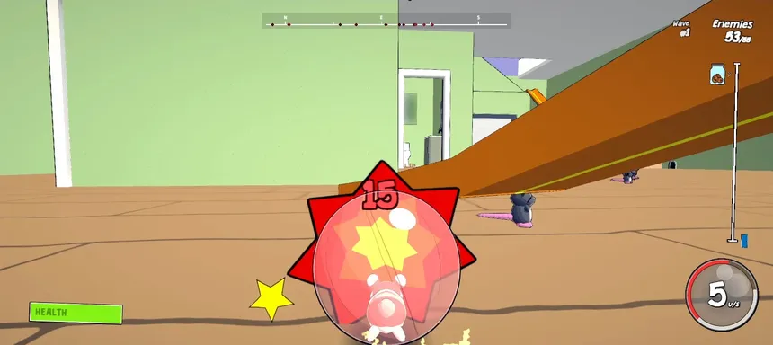Скриншот 3 к игре Hamster Blitz!