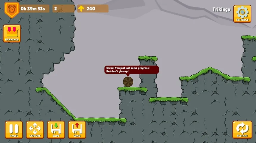 Скриншот 4 к игре Rolling Over It