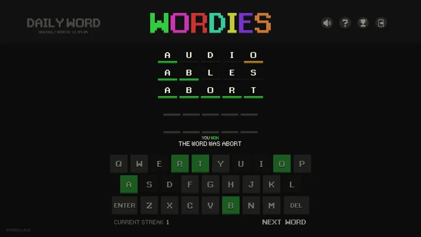 Скриншот 4 к игре Wordies