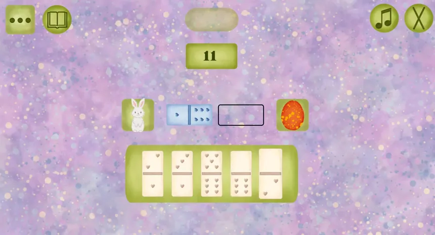 Скриншот 1 к игре Rabbit & Dominoes