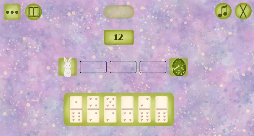 Скриншот 2 к игре Rabbit & Dominoes