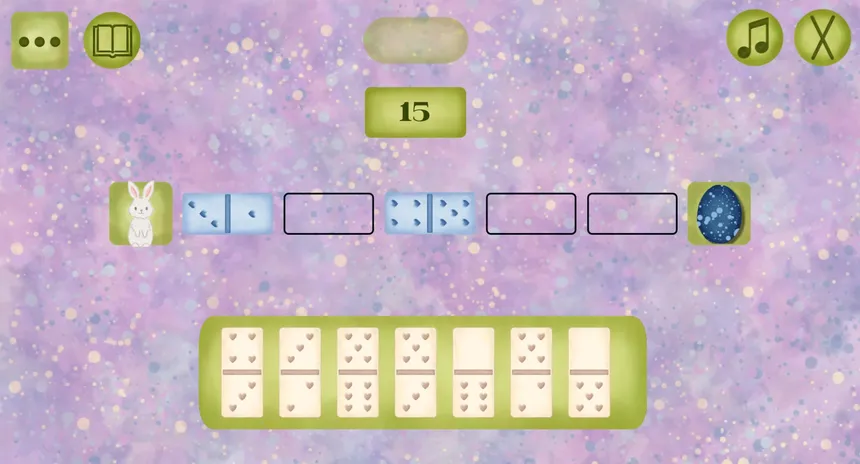 Скриншот 3 к игре Rabbit & Dominoes