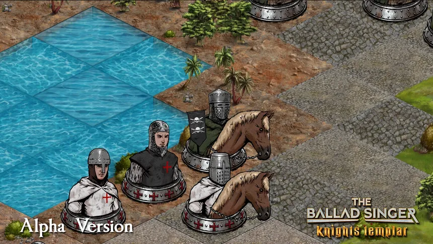 Скриншот 1 к игре The Ballad Singer: Knights Templar
