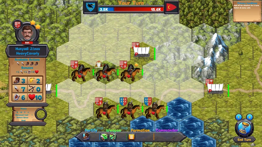 Скриншот 3 к игре Hunyadi Strategy
