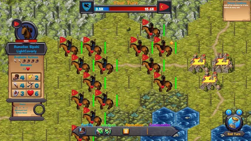 Скриншот 4 к игре Hunyadi Strategy