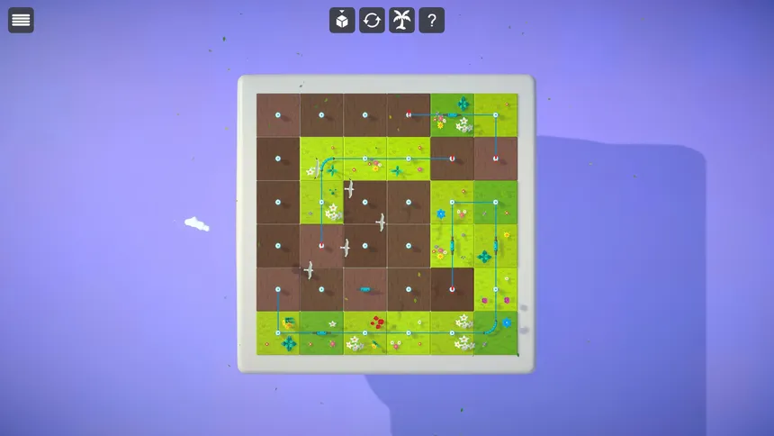 Скриншот 4 к игре Mini Gardens - Logic Puzzle