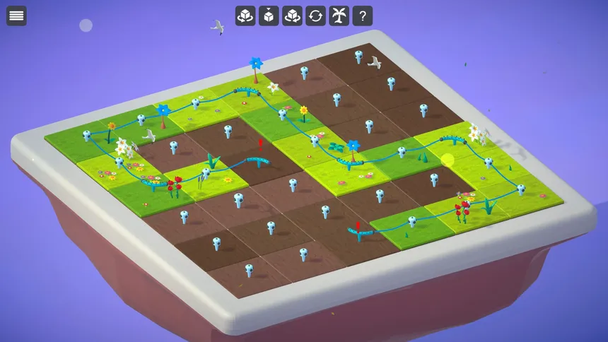 Скриншот 8 к игре Mini Gardens - Logic Puzzle