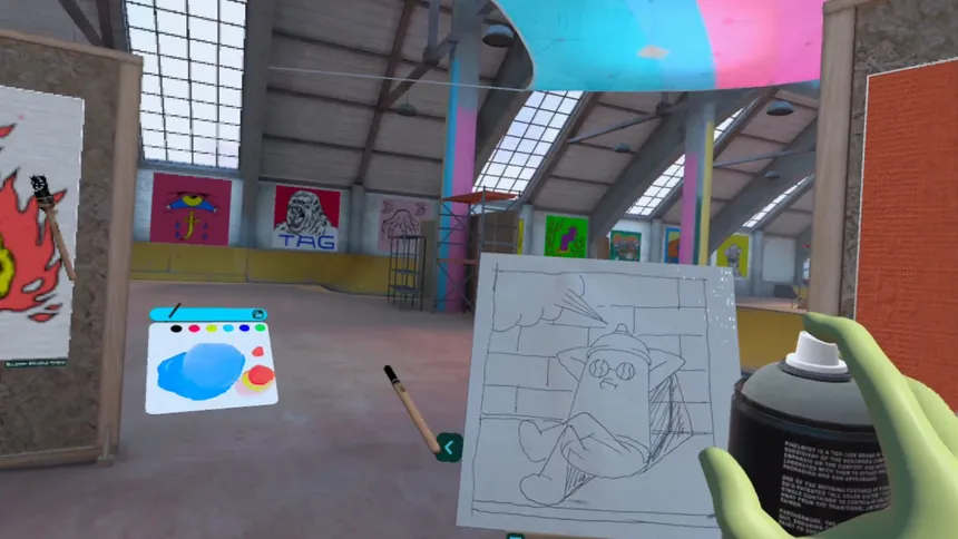 Скриншот 4 к игре Painting VR