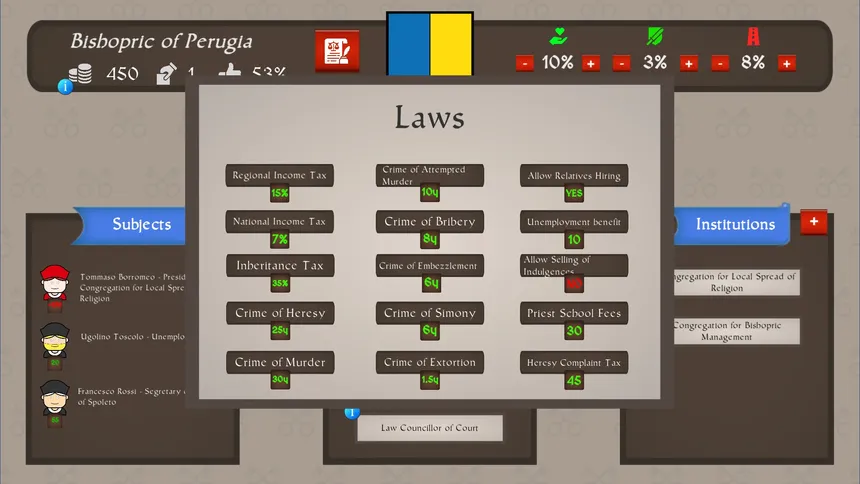 Скриншот 6 к игре Just Power: The Papal States