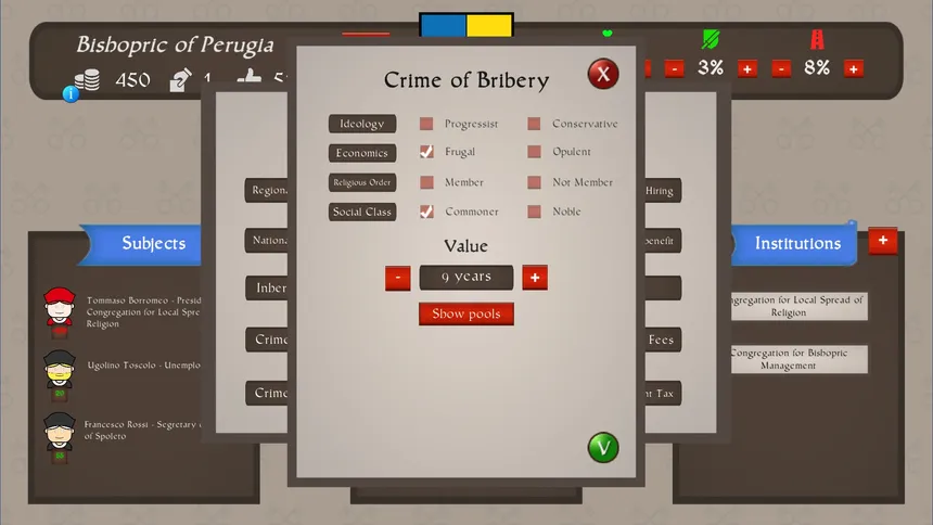 Скриншот 8 к игре Just Power: The Papal States