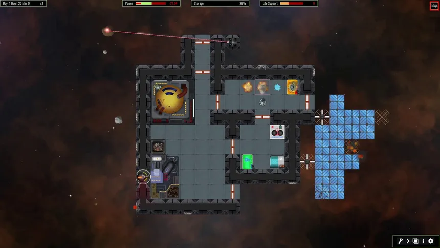 Скриншот 2 к игре Deep Space Outpost