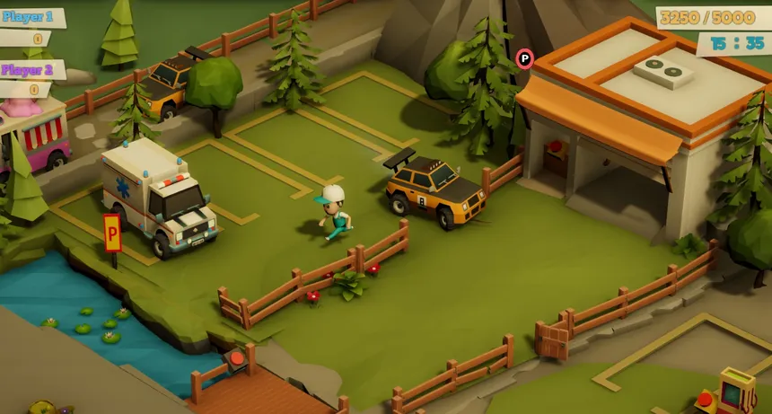 Скриншот 1 к игре Parkonauts